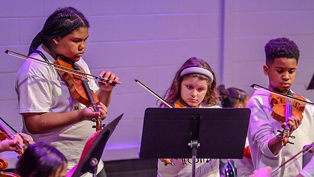 Strings performers in grades 3-8